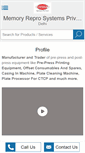 Mobile Screenshot of memoryrepro.com